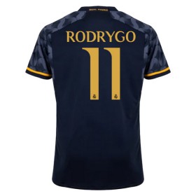 Camisola Real Madrid Rodrygo 11 Equipamento Alternativa 2023-24 Manga Curta